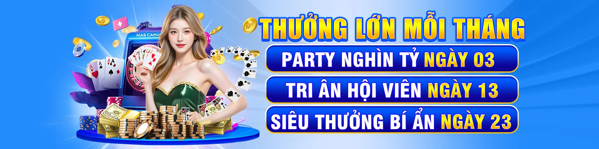 Sảnh sòng bạc trực tuyến socvip nổ hũ với các trò chơi đa dạng và phần thưởng lớn